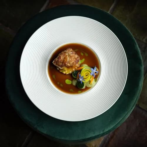 De Gaffel — frans restaurant in Valthe