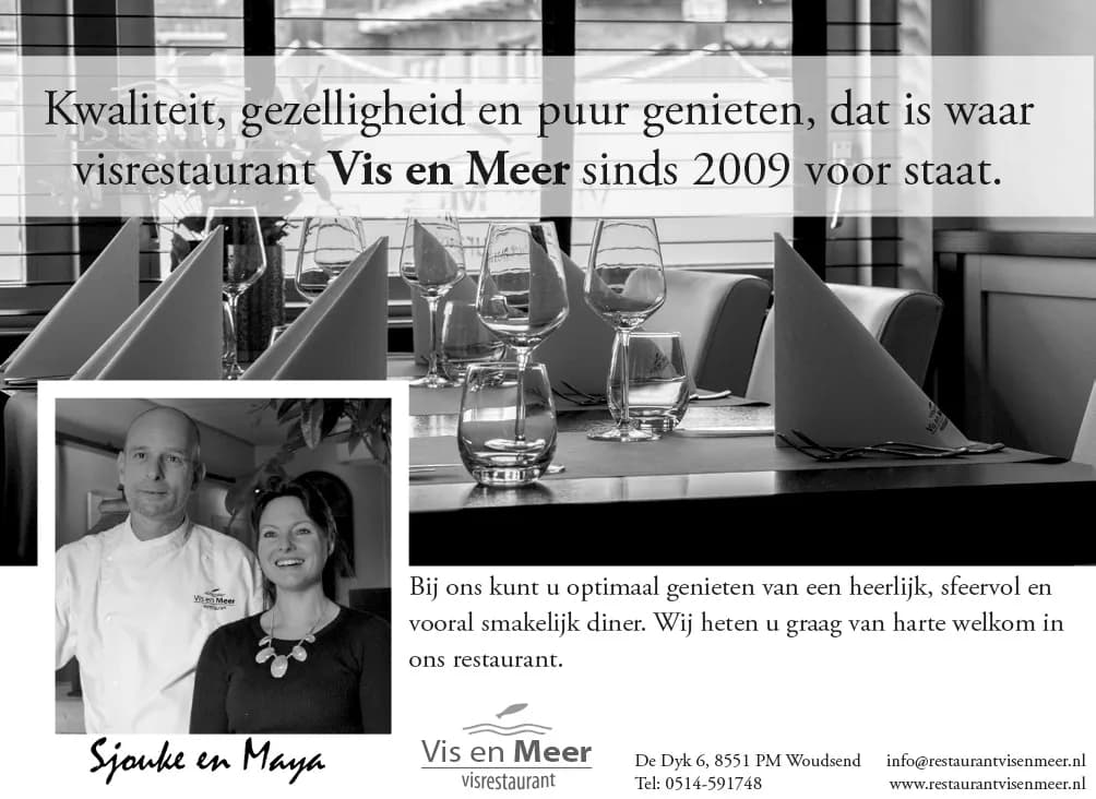 Vis en Meer in Woudsend